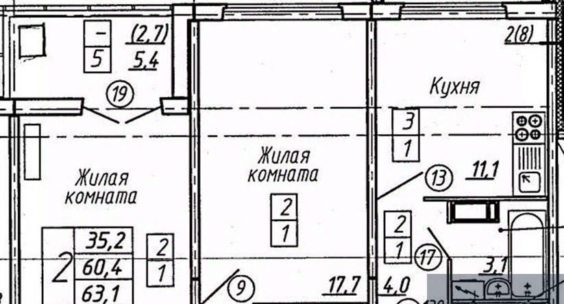 квартира г Воронеж р-н Советский ул Полковника Богомолова 4 фото 1