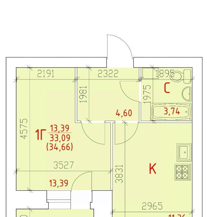 квартира г Череповец р-н Зашекснинский 108-й микрорайон фото 1