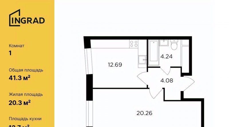 квартира г Москва Давыдково ул Петра Алексеева 14 фото 1