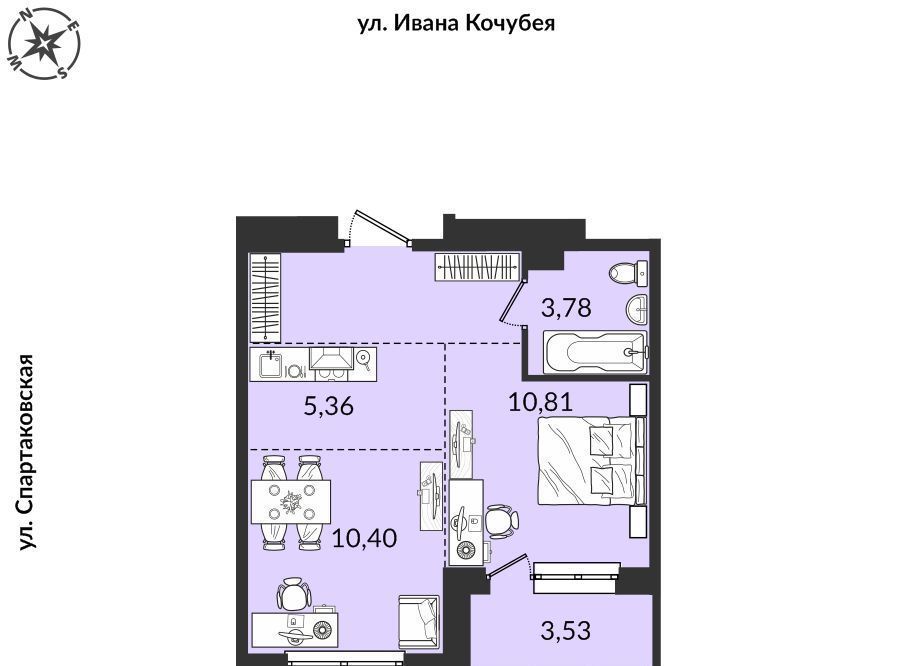 квартира г Иркутск р-н Правобережный ул Пшеничная фото 1