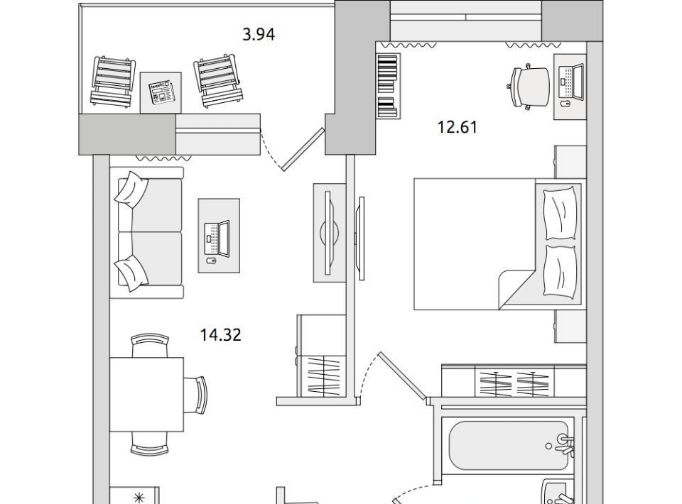 квартира р-н Всеволожский г Мурино ул Шоссе в Лаврики 72к/2 Девяткино фото 1