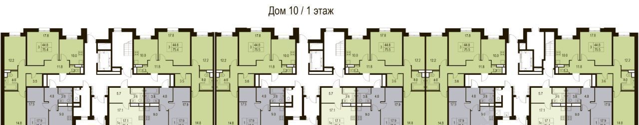 квартира г Подольск д Борисовка ул Рахманинова 10 Щербинка фото 2