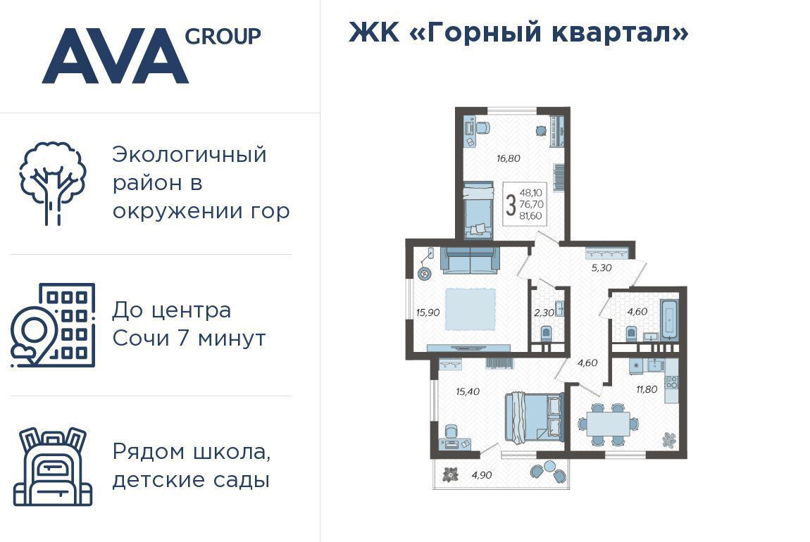 квартира г Сочи с Раздольное фото 2