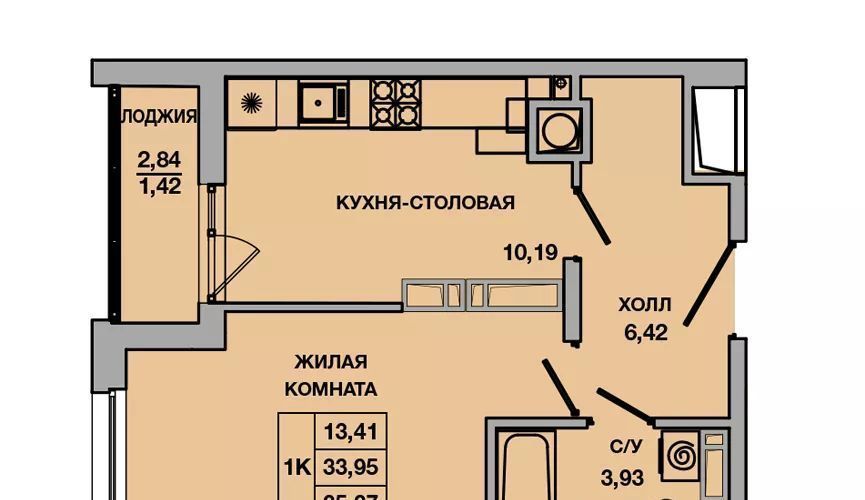 квартира г Батайск ул Ушинского 29к/3 фото 1