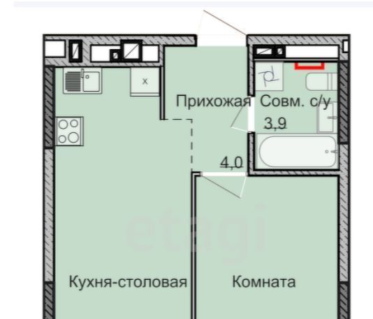 квартира г Ижевск р-н Ленинский Строитель ЖК «НЕО» жилрайон, 5-й мкр фото 1