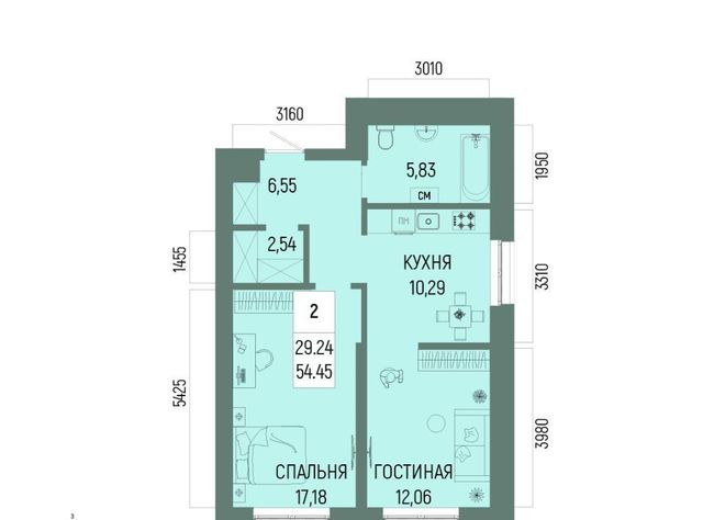 р-н Октябрьский ЖК «Новатор» Глумилино-1 мкр фото