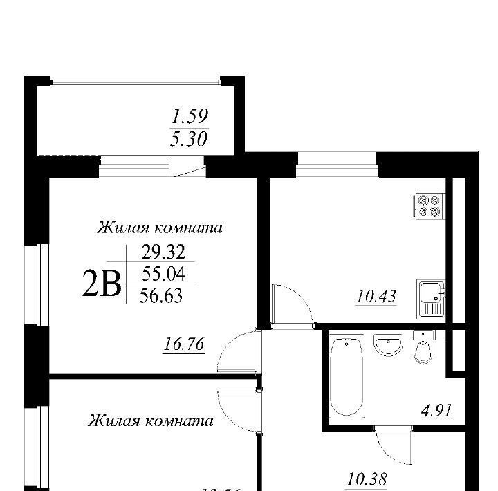 квартира г Казань метро Горки ул Родины 12 фото 1