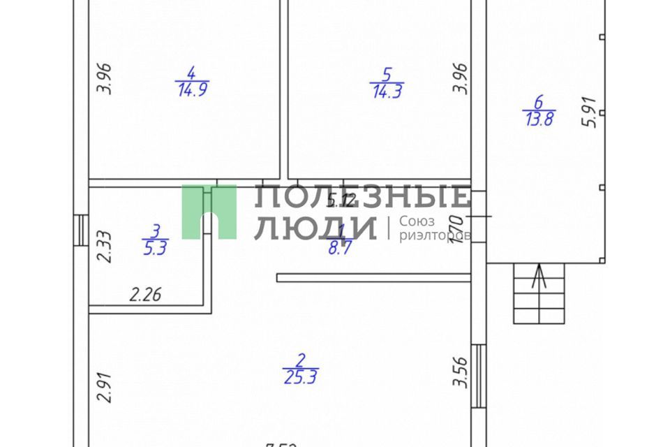 дом р-н Завьяловский тер Ягульские просторы ул Люпиновая 22 фото 10