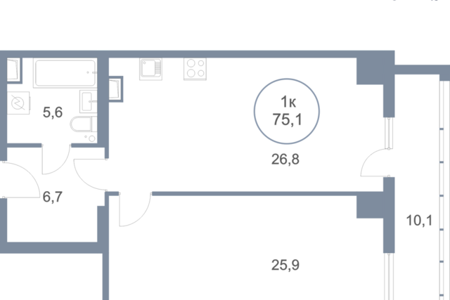 квартира дом 43 Сургутский район фото