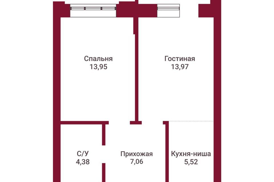 квартира г Новосибирск ул Державина 50 городской округ Новосибирск фото 2