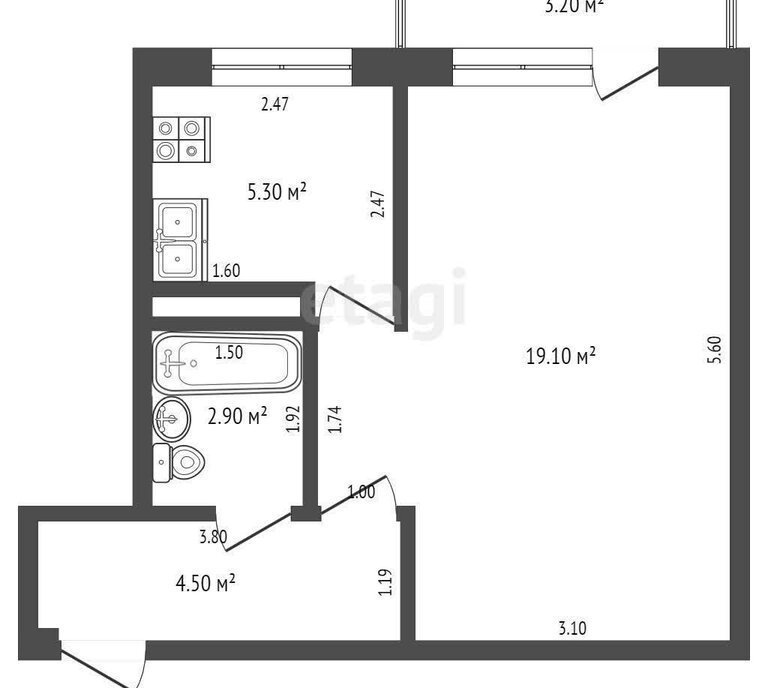 квартира г Самара Безымянка ул Ново-Вокзальная 225 фото 10