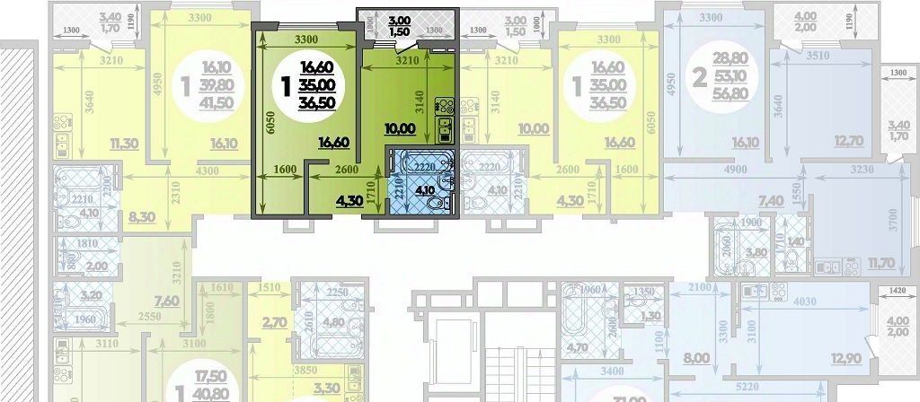 квартира г Краснодар р-н Прикубанский ул Героев-Разведчиков 17к/1 фото 1