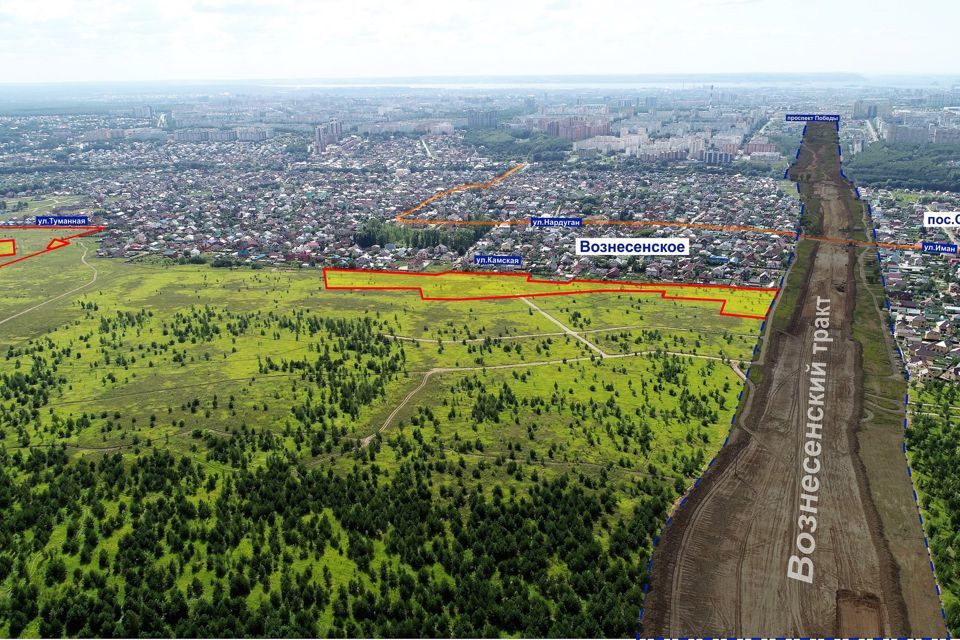 земля г Казань городской округ Казань, жилой массив Новое Вознесение фото 4