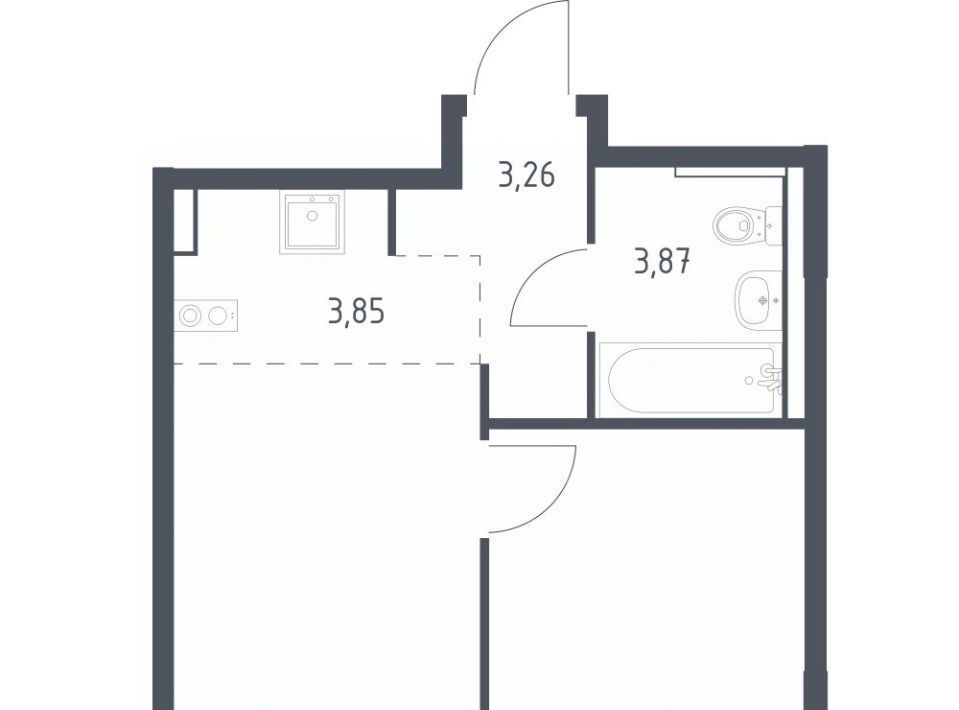 квартира г Москва п Кокошкино д Санино ЖК Новое Внуково Кокошкино, к 30 фото 1