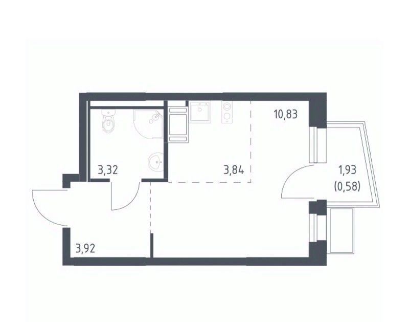 квартира г Видное ЖК Горки Парк к 4. 2, Зябликово фото 1