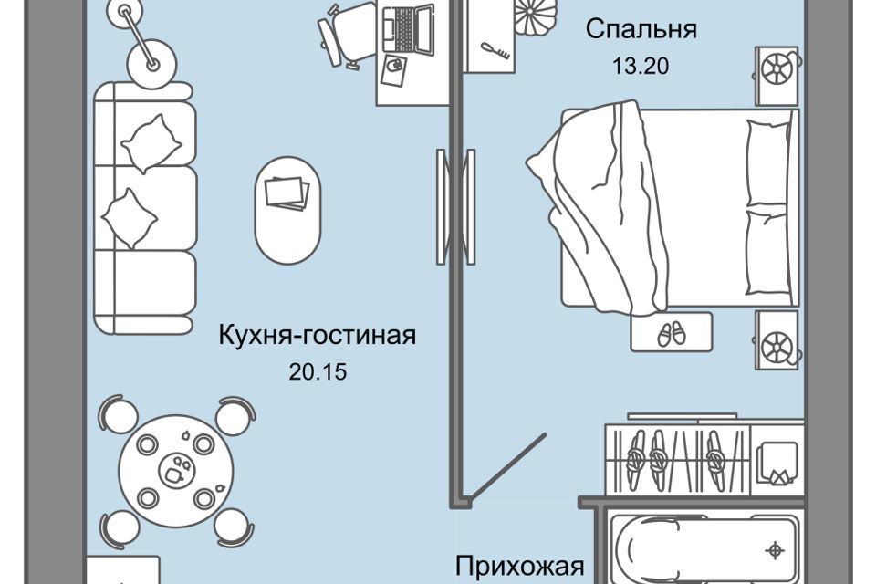 квартира г Киров ул Капитана Дорофеева 26 городской округ Киров фото 1